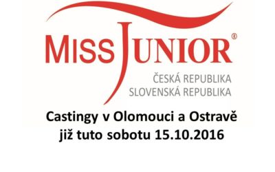Castingy 15.10.2016 – Olomouc a Ostrava